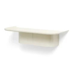 HAY Hyllyt & Hyllyjärjestelmät^Korpus 4 hook seinähylly M, Cream