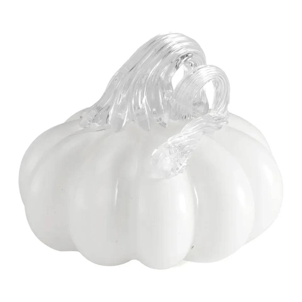 Cooee Design Kodinsisustusta Ja Yksityiskohtia^Kurpitsakoriste 8 cm, Valkoinen