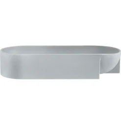 Iittala Koristekulhot^Kuru keramiikkakulho 7,5 x 37 cm, Vaaleanharmaa