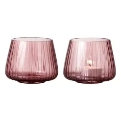 Bitz Kynttilälyhdyt & Kynttilävadit^Kusintha tuikkulyhty 7,5 cm 2-pakkaus, Pink