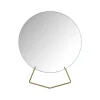 MOEBE Pöytäpeilit^Lattiapeili Ø 20 cm, Brass