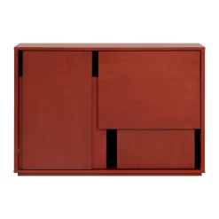 Design House Stockholm Senkit & Sivupöydät^Layer senkki, Red, 120×82 cm