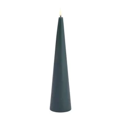 Uyuni Lighting Led-Kynttilät^LED-valo Käpy Ø6,8x30 cm, Vihreä