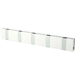 LoCa Vaatelineet & Henkarit^Knax naulakko 33 cm komposiitti, valkoinen