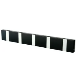 LoCa Vaatelineet & Henkarit^Knax naulakko 33 cm komposiitti, musta