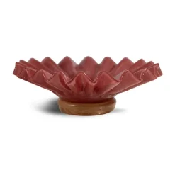 Byon Koristekulhot^Lori kulho M Ø 18 cm, Bordeaux-beige