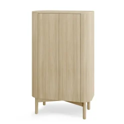 Northern Kaapit & Vitriinit^Loud tall kaappi 143 cm, Light oiled oak