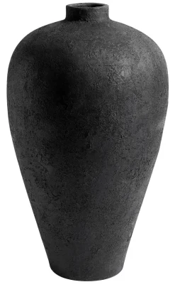 MUUBS Ruukut^Luna ruukku 80 cm, Musta-terracotta