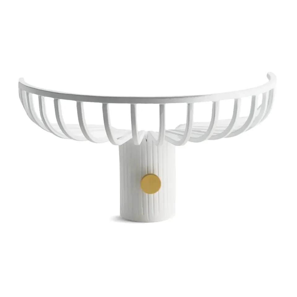 KLONG Hattuhyllyt^Lunett objects hattuhylly koukulla, Valkoinen