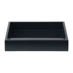 Mojoo Kodinsisustusta Ja Yksityiskohtia|Koristetarjottimet^Lux lakattu koristetarjotin 19x19x3,5 cm, Black