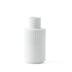 Lyngby Porcelæn Kynttilänjalat & Kyntteliköt^Lyngby kynttilänjalka, valkoinen, 11 cm
