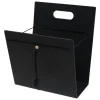 LIND DNA Lehtitelineet^Magazine Holder Hippo, M, Black-anthracite