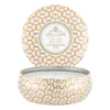 Voluspa Tuoksukynttilät & Tuoksutikut^Maison Blanc 3-wick Tin tuoksukynttilä 40 tuntia, Italian Bellini