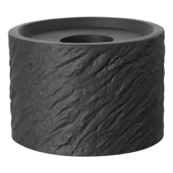 Villeroy & Boch Kynttilänjalat & Kyntteliköt^Manufacture Rock Home -kynttilänjalka 4,8 cm, Musta