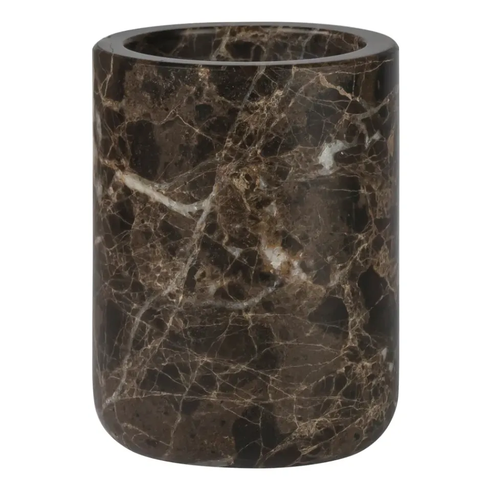 Mette Ditmer Hammasharjatelineet^Marble hammasharjateline 10 cm, Ruskea