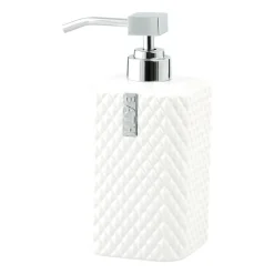 Lene Bjerre Saippua-Annostelijat & Saippuakupit^Marion saippuapumppu 17,5 cm, White-Silver