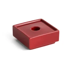 HAY Kynttilälyhdyt & Kynttilävadit^Mattone kynttilänjalka small, Red