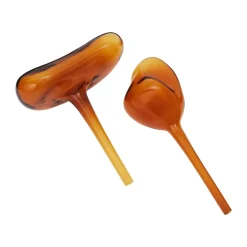 Ferm Living Vesikannut^Mercury kastelupallo 2 osaa, Amber, 12 × 18,5 cm
