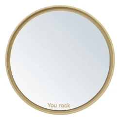 Design Letters Pöytäpeilit^Mirror Mirror -pöytäpeili Ø 21 cm, Beige