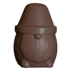 DBKD Joulukoristeet^Mister Santa joulukoriste Ø9.5 cm, Maroon