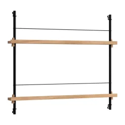 MOEBE Lehtitelineet^lehtiteline, Oak-black