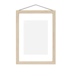 MOEBE Taulunkehykset & Julisteripustimet^saarnikehys A5 16,8 x 23,2 cm, Transparent, Wood, Black