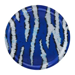 Hem Kodinsisustusta Ja Yksityiskohtia|Koristetarjottimet^Monster tarjotin Medium Ø49 cm, Ultramarine blue-white
