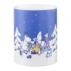 Muurla Led-Kynttilät^Moomin LED-pöytäkynttilä 12,5 cm, Tähtiyö