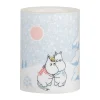 Muurla Led-Kynttilät^Moomin LED-pöytäkynttilä 10 cm, Let it snow