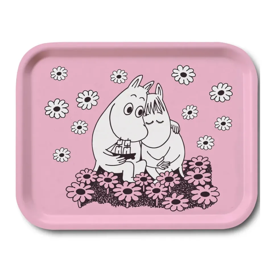 Opto Design Kodinsisustusta Ja Yksityiskohtia|Koristetarjottimet^Moomin love tarjotin, 27x20 cm