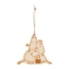 Muurla Joulukoristeet^Mumin 80 koriste-riipus, Beige