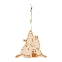 Muurla Joulukoristeet^Mumin 80 koriste-riipus, Beige