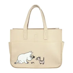 Muurla Laatikot & Rasiat^Muumi pets säilytyskori 25x40 cm, Beige