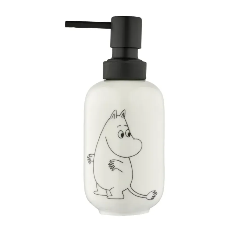 Dsignhouse x Moomin Saippua-Annostelijat & Saippuakupit^Muumi saippuapumppu 35 cl, Valkoinen