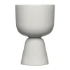 Iittala Ruukut^Nappula ruukku Ø12,5 cm k19 cm, Vaaleanharmaa