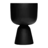 Iittala Ruukut^Nappula ruukku, Matta musta, 23x15,5 cm