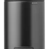 Brabantia Poljinämpärit^New Icon poljinroskis 3 litraa, Confident Grey