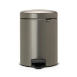 Brabantia Poljinämpärit^New Icon poljinroskis 5 litraa, platinum