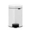 Brabantia Poljinämpärit^New Icon poljinroskis 3 litraa, white (valkoinen)