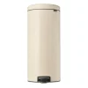 Brabantia Poljinämpärit^New Icon poljinroskis 30 litraa, Soft beige