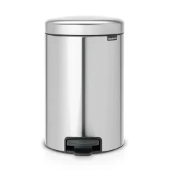 Brabantia Poljinämpärit^New Icon poljinroskis 12 litraa, matt steel fingerproof (matta teräs)