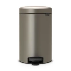 Brabantia Poljinämpärit^New Icon poljinroskis 12 litraa, platinum