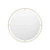 Audo Copenhagen Pyöreät Peilit|Seinäpeilit^Nimbus peili, Polished brass, ø 110