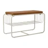 Scandi Living Kenkähyllyt^Nod penkki/kenkähylly 80x36c42 cm, Beige