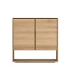 Ethnicraft Senkit & Sivupöydät^Nordic sideboard, Vahaöljytty tammi 2 ovea