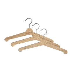 Essem Design Vaatelineet & Henkarit|Koukut & Vaateripustimet^Nostalgi henkari 3-pack, Tammi