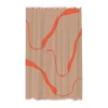 Mette Ditmer Suihkuverhot^Nova Arte suihkuverho 150x200 cm, Latte-orange