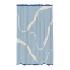 Mette Ditmer Suihkuverhot^Nova Arte suihkuverho 150x200 cm, Light blue-off-white
