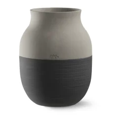 Kähler Maljakot^Omaggio Circulare Vaasi K20 cm, Antrasiitinharmaa
