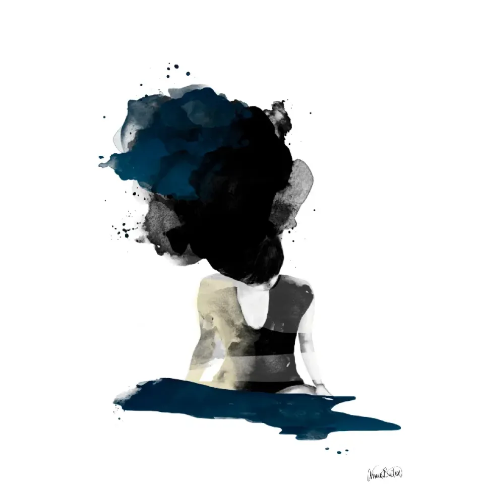 Anna Bülow Julisteet^On her mind juliste, 50 x 70 cm